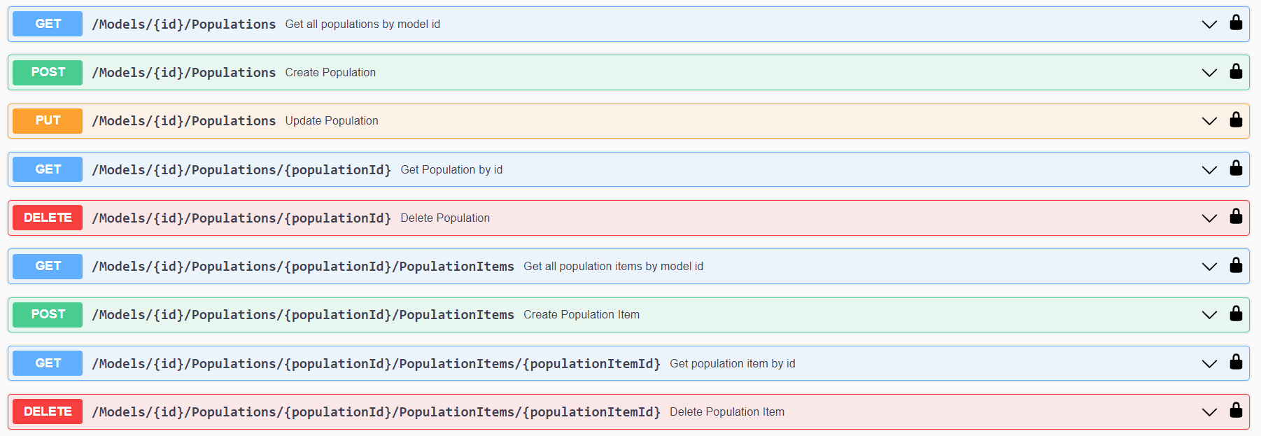 ModelPopulationEndpoints
