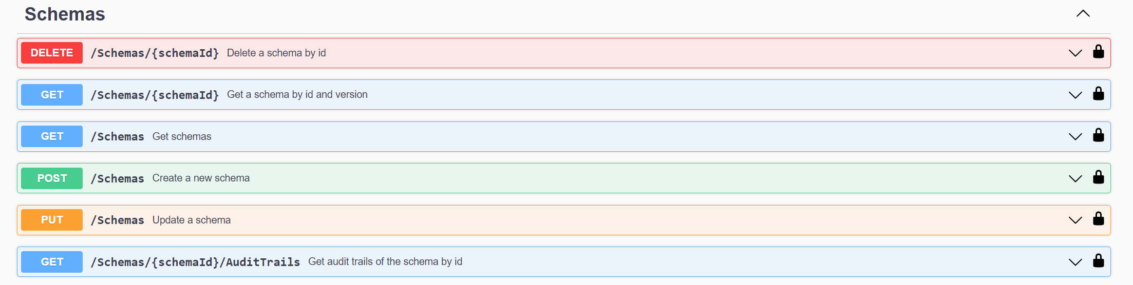 SchemaEndpoints